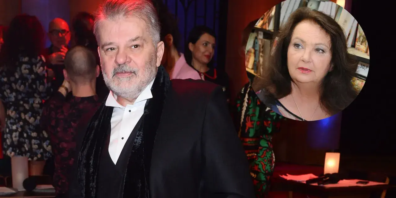 Krzysztof Globisz z pierwszą żoną, Anną.
